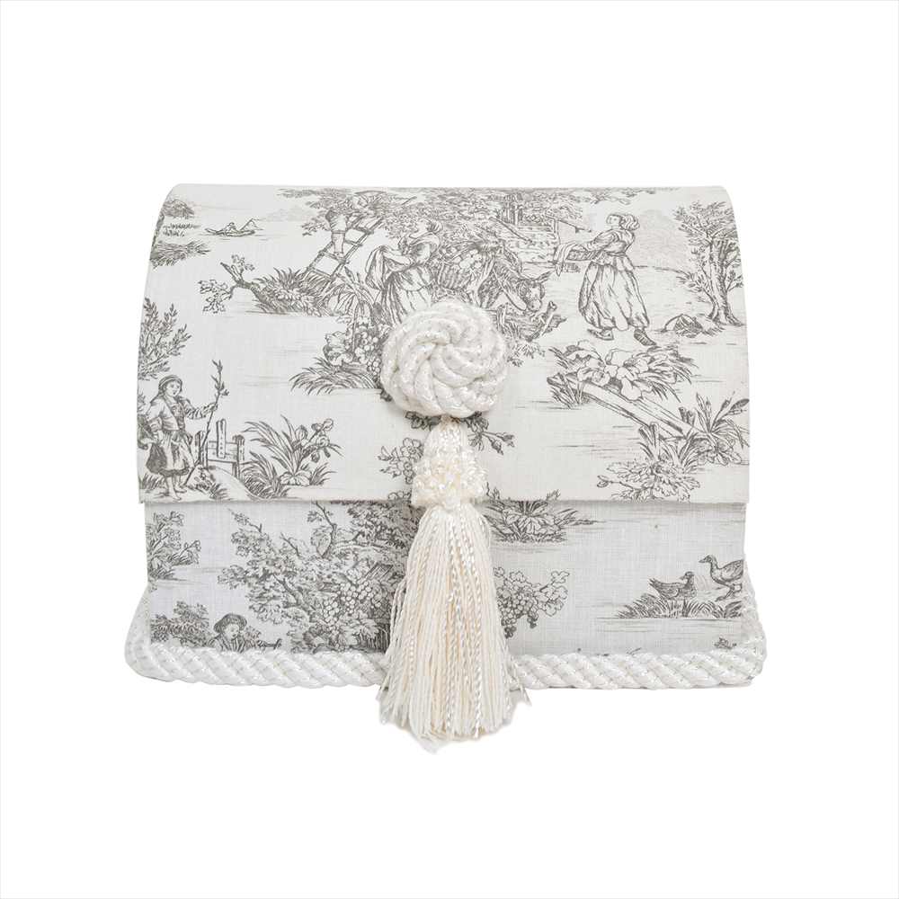 ジェニファーテイラー 即日発送 トランク BOX ボックス 小物入れ 収納 高級 エステ ネイル Toile de Jouy トワルドジュイ シノワズリ Jennifer Taylor 33142BX ギフト プレゼント [2]