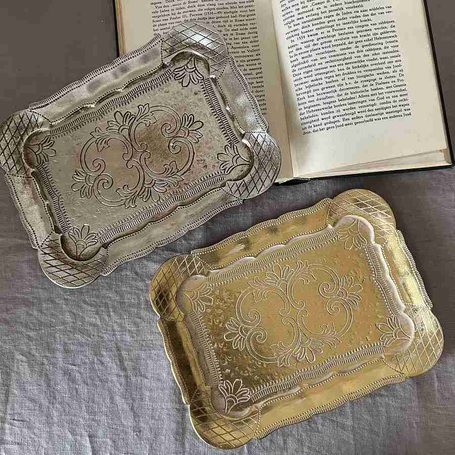 クラシック ペントレイ 24.5×18cm アンティーク風 文房具入れ 軽い 欧風 英国インテリア おしゃれ かわ..