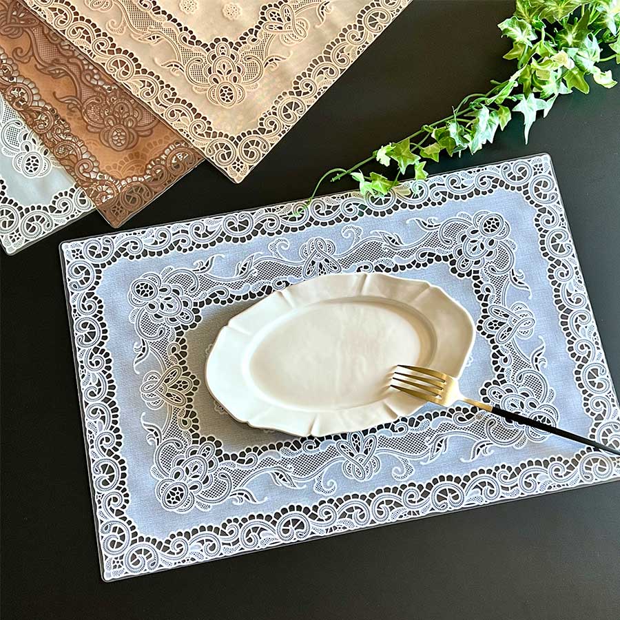 楽天市場】ランチョンマット レースの通販