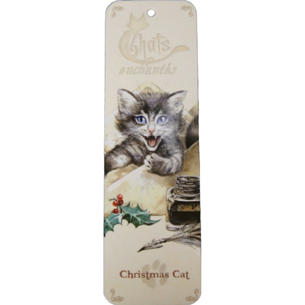 セブリーヌキャット フランス製 キャット ブックマーカー しおり 可愛い クラシック 高級 猫 猫グッズ ねこ雑貨 おしゃれ