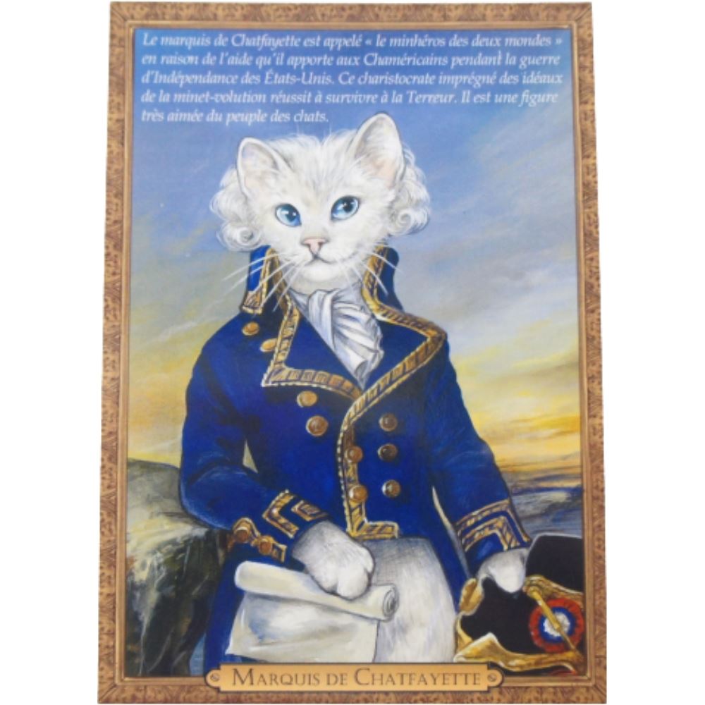 フランス製 キャット ポストカード 猫 ネコ はがき 絵葉書 絵はがき 絵ハガキ おしゃれ かわいい ギフト プレゼント ラッピング無料