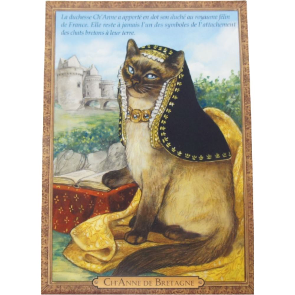 セブリーヌキャット フランス製 キャット ポストカード 猫 ネコ はがき 絵葉書 絵はがき 絵ハガキ 可愛い 猫 猫グッズ ねこ雑貨 おしゃれ