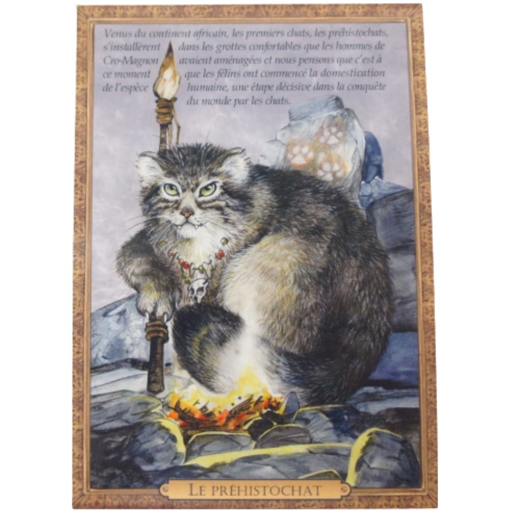 セブリーヌキャット フランス製 キャット ポストカード 猫 ネコ はがき 絵葉書 絵はがき 絵ハガキ 可愛い 猫 猫グッズ ねこ雑貨 おしゃれ