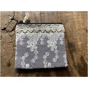candide ミニティッシュ&ポーチ 10×12cm レディース 小物入れ フレンチシック コスメ ティッシュケース ティッシュ入れ ギフト