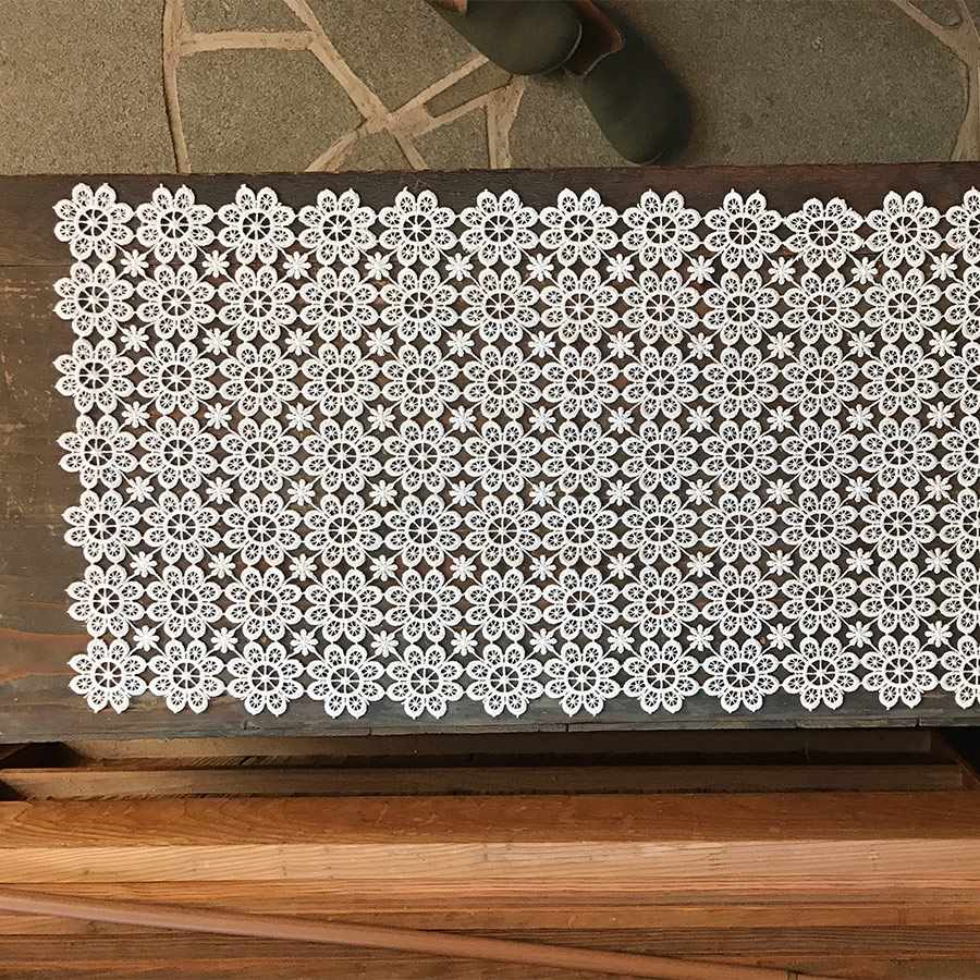 楽天ヴィヴィアン 輸入雑貨専門店all lace テーブルセンター 35x75cm 2カラー おしゃれ かわいい ギフト プレゼント ラッピング無料