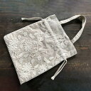 【5%OFFクーポン】11日01時59分までの期間限定クーポン| Cotton Flower バッグ 24x29cm トートバッグ サブバッグ 持ち手あり 入学...