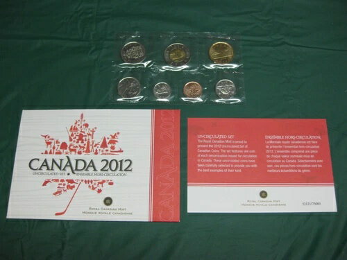 2012年カナダ プルーフライクセット（封筒とCOA付き）*Last Year of the Penny*
