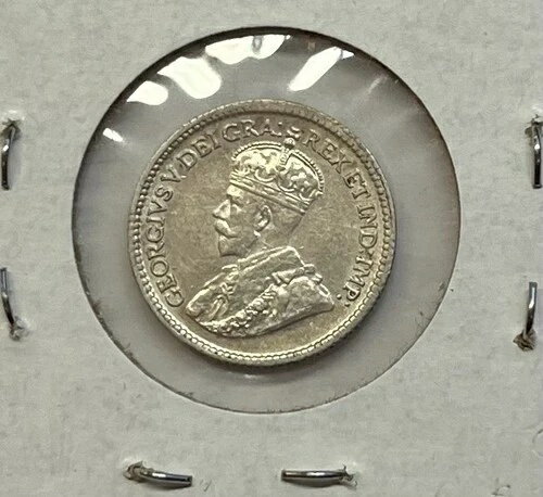 1914年カナダ5セント硬貨 - 白 - ソリッドAU