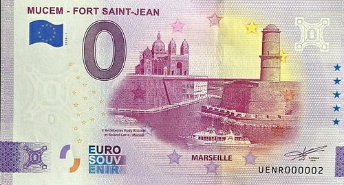 チケット 0 ユーロ ムセン フォール サン ジャン マルセイユ フランス 2024 番号 0002