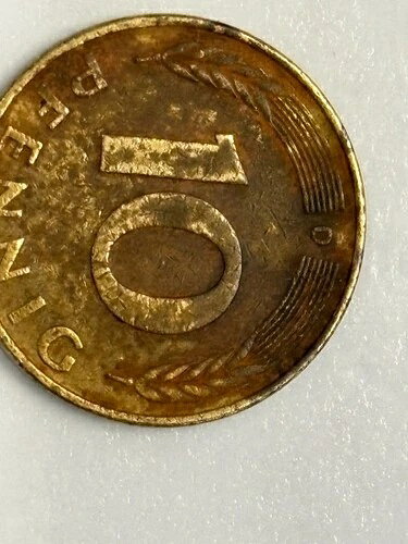 ペニヒ硬貨。1セント、2セント、5セント、10セントのペニヒ硬貨 - 2