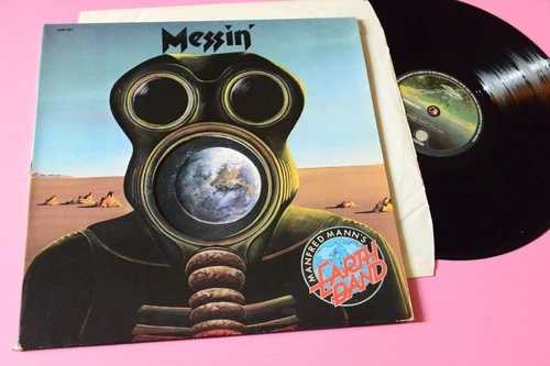 マンフレッド・マンのLP「メッシン」オリジナル・フランス 1973年 ゲートフォールド・ラミネート加工ギミックカバー
