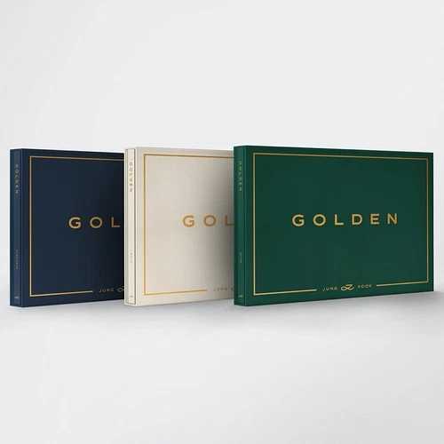 BTS JUNGKOOK [GOLDEN] アルバム CD+フォトブック+カード4枚+ポスター+ステッカー2枚+封筒+ギフト