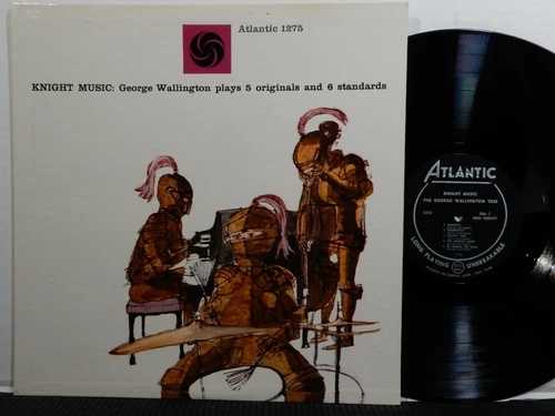ジョージ・ウェリントン・トリオ ナイト・ミュージック LP アトランティック 1275 モノ DG 1958 ジャズ