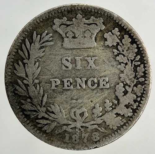 1878年 ヴィクトリア シックスペンス銀貨 | コレクターズグレード