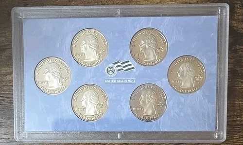 2009年米国造幣局プルーフセット DCおよび米国領土 25セント硬貨