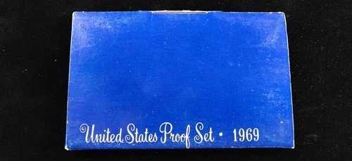1969年Sミント プルーフセット アメリカ合衆国造幣局 オリジナル政府包装箱