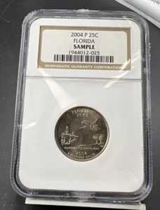 2004年 P フロリダ NGC サンプル スラブ BU UNC