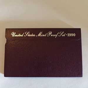 1990年 クラッド貨幣プルーフセット 米国造幣局 オリジナル政府パッケージ OGP COA付き