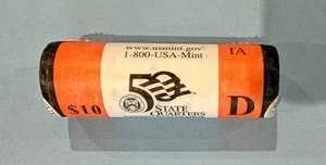 2004年 D アイオワ州 25セント硬貨 40枚ロール -Dミント- ミント発行ロール