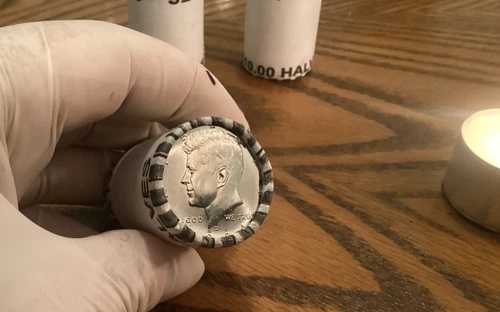 ケネディ 1/2 ドル ロール 2024 D 未開封保証 お届けするロールはR5です