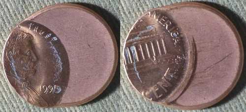 エラー: 1995セント硬貨、中心から60%ずれています IREC819
