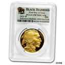 【極美品/品質保証書付】 アンティークコイン 金貨 2021-W 1 oz Proof Gold Buffalo PR-70 PCGS (FDI, Black Diamond) - SKU#233857 [送料無料] #got-wr-009158-194