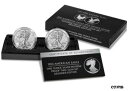 アメリカン イーグル 2021 ワンオンス シルバー リバース プルーフ 2 コイン セット デザイナー エディションAmerican Eagle 2021 One Ounce Silver Reverse Proof Two-Coin Set Designer Edition(3)