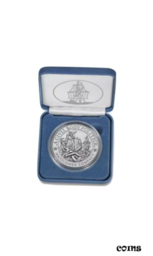 yɔi/iۏ؏tz AeB[NRC RC   [] 2020 Mayflower 400th Anniversary Silver Reverse Proof Medal 20XD