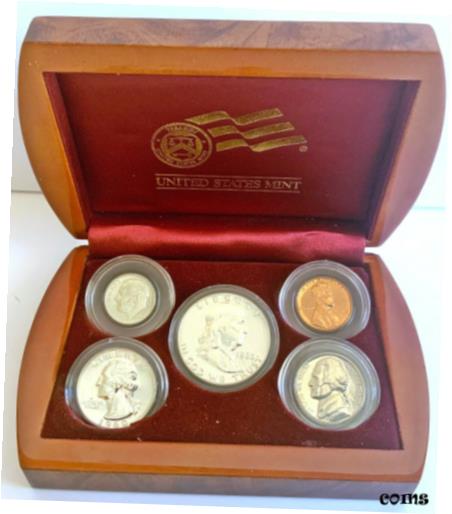 ڶ/ʼݾڽա ƥ  1960 PROOF SET IN OFFICIAL U.S. MINT DISPLAY SILVER UNCIRCULATED BIRTHYEAR COINS [̵] #scf-wr-009164-40