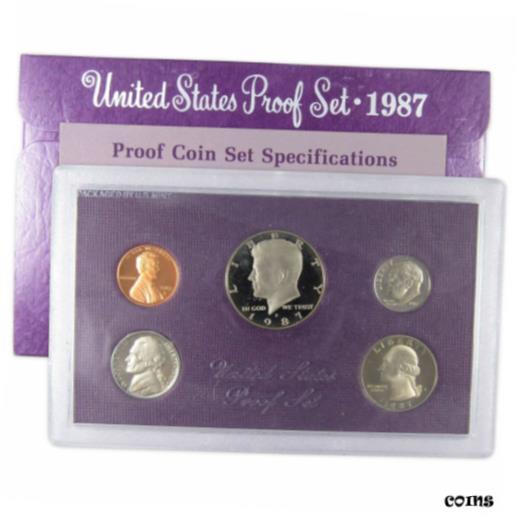 yɔi/iۏ؏tz AeB[NRC RC   [] 1987 S Proof Set U.S. Mint Original Government Packaging OGP Collectible