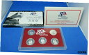 2008 シルバー プルーフ セット 50 州クォーター 5 コイン 箱付き + COA サンフランシスコ2008 Silver Proof Sets 50 State Quarters 5 Coins W/Box + COA San Francisco(3)