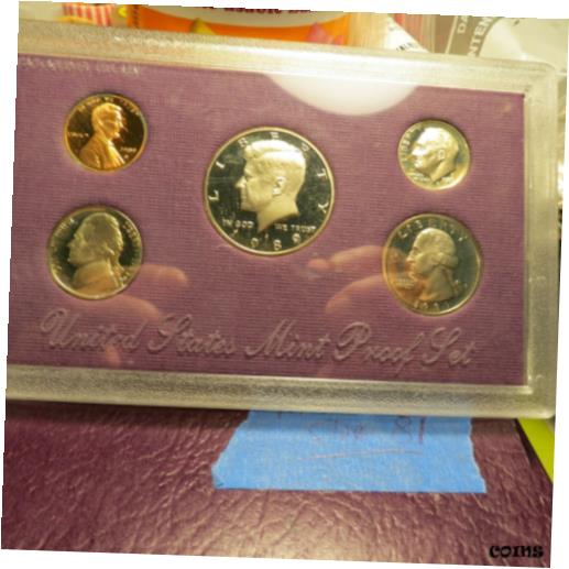 【極美品/品質保証書付】 アンティークコイン コイン 金貨 銀貨 [送料無料] 1989 S Proof Set