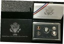 1998 米国造幣局プレミア シルバー プルーフ セット、COA 付き、デスクトップ ディスプレイに箱入り1998 U.S. Mint Premier Silver Proof Set IN BOX WITH COA in DESK TOP DISPLAY(3)