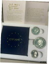 【極美品/品質保証書付】 アンティークコイン コイン 金貨 銀貨 [送料無料] Silver Proof 3 Piece Set ~ 1976 Bicentennial Ike Kennedy Washington 40% Silver