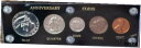 1958年フィラデルフィア シルバープルーフセット、ヴィンテージキャピタルホルダーの鏡のようなフィールド1958 PHILADELPHIA SILVER PROOF SET IN VINTAGE CAPITAL HOLDER MIRROR-LIKE FIELDS(3)