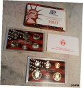 【極美品/品質保証書付】 アンティークコイン コイン 金貨 銀貨 [送料無料] 2003, 10 Coin U.S. Silver Proof Set with Box & COA. 1 owner.
