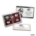 【極美品/品質保証書付】 アンティークコイン コイン 金貨 銀貨 [送料無料] United States Mint 50 State Quarters Silver Proof Set 2006