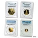 2007-W 4 コイン プルーフ ゴールド アメリカン イーグル セット PR-70 PCGS - SKU#616852007-W 4-Coin Proof ...