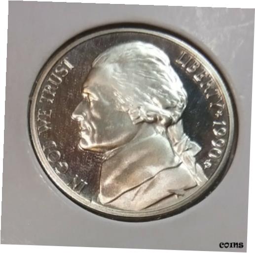 yɔi/iۏ؏tz AeB[NRC d 1990 Jefferson Nickel S - Proof - BU - Uncirculated [] #oof-wr-009193-2474