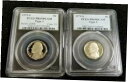 yɔi/iۏ؏tz AeB[NRC RC   [] 1979-S Type1 & Type2-Collection of 2 Proof Jefferson Nickles PCGS PR69DCAM