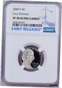 2020 S プルーフ 5C ニッケル NGC PF70 ULTRA CAMEO 初期リリース ブルー ラベル パーフェクト2020 S Proof 5C Nickel NGC PF70 ULTRA CAMEO Early Releases BLUE Label Perfect