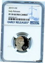 2019 S プルーフ 5C ニッケル NGC PF70 ウルトラ カメオ ER ジェファーソン ブルーラベル2019 S Proof 5C Nickel NGC PF70 ULTRA CAMEO ER Jefferson Blue label