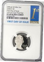 2020 S プルーフ ジェファーソン ニッケル、NGC PF 69 ウルトラ カメオ、発行初日!2020 S Proof Jefferson Nickel, NGC PF 69 Ultra Cameo, First Day of Issue!(3)