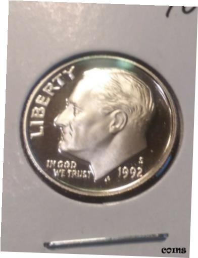 yɔi/iۏ؏tz AeB[NRC d Excellent 1992-S Proof United States Roosevelt Dime 10c Coin [] #ocf-wr-009203-2439