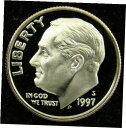 yɔi/iۏ؏tz AeB[NRC d 1997 S Deep Cameo Clad Proof Roosevelt Dime (C03) [] #oof-wr-009203-3921