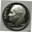 1984-S クラッド ルーズベルト ダイムは Ebay のナイス コインで最安値で無料発送されます!1984-S Clad Roosevelt Dime Sh...
