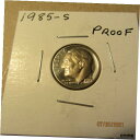 【極美品/品質保証書付】 アンティークコイン 硬貨 1985-S Roosevelt Head Dime ( PROOF COIN) [送料無料] #ocf-wr-009203-6533