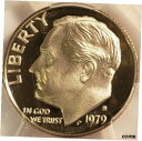 【極美品/品質保証書付】 アンティークコイン コイン 金貨 銀貨 送料無料 1979-S Proof Roosevelt Dime, PCGS PR69DCAM, Type 1, in Cellophane Wrapper