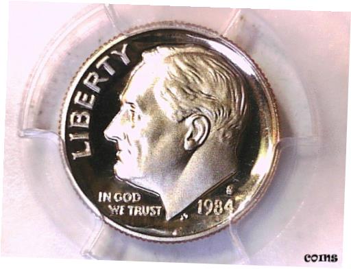  アンティークコイン コイン 金貨 銀貨  1984 S Proof Roosevelt Dime PCGS PR 69 DCAM 84965007