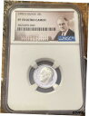 1993-S ルーズベルト シルバー ダイム PR70 ウルトラ カメオ ポートレート ホルダー シャープ コイン1993-S Roosevelt Silver Dime PR70 Ultra Cameo Portrait Holder Sharp Coin
